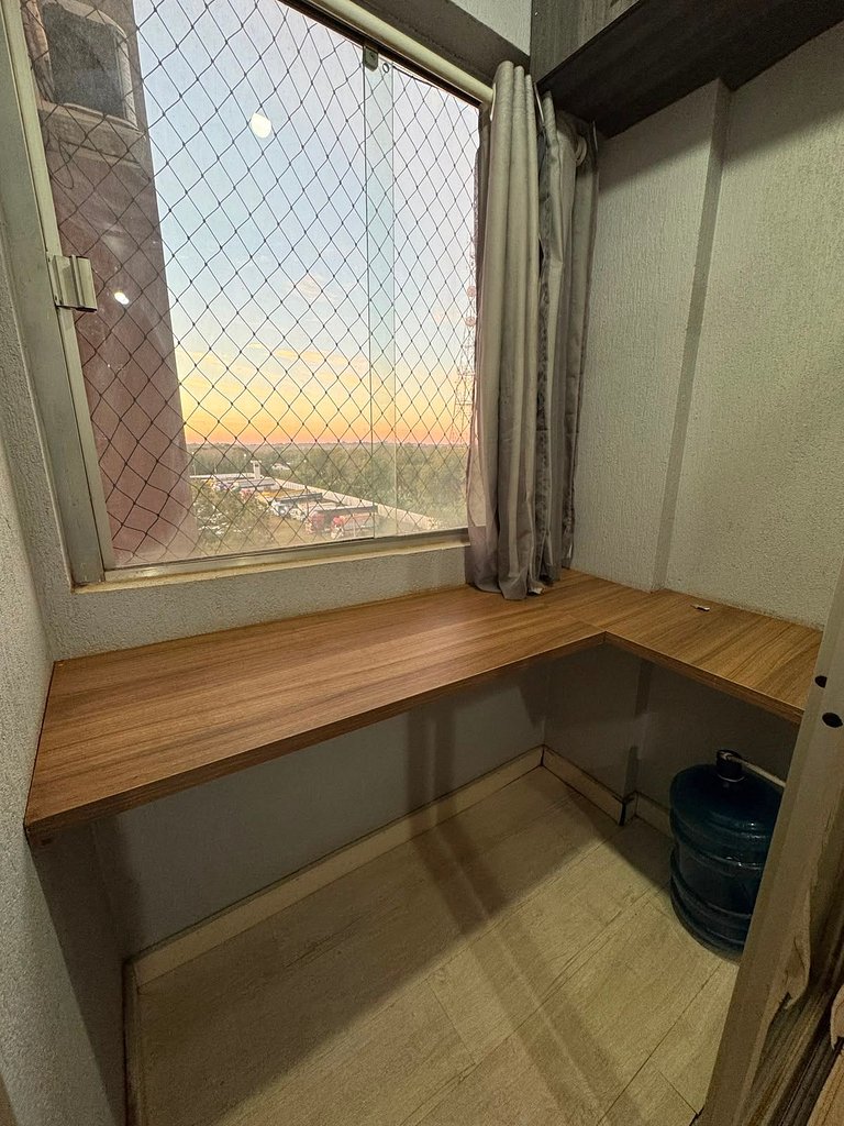 Apt 2 Quartos na Av. Paraná - Portaria 24h