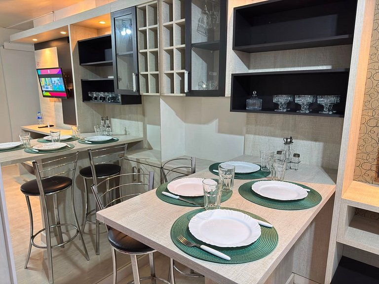 Apt 2 Quartos na Av. Paraná - Portaria 24h