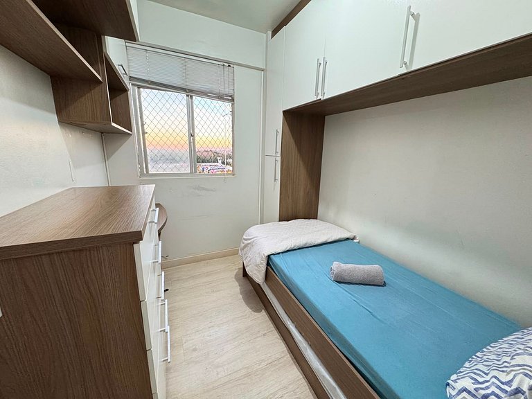 Apt 2 Quartos na Av. Paraná - Portaria 24h