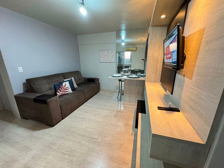 Apt 2 Quartos na Av. Paraná - Portaria 24h