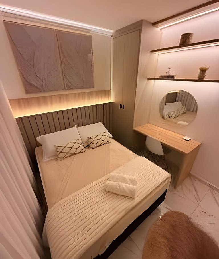 Crisalidas Elite, apto  luxo e com muito conforto