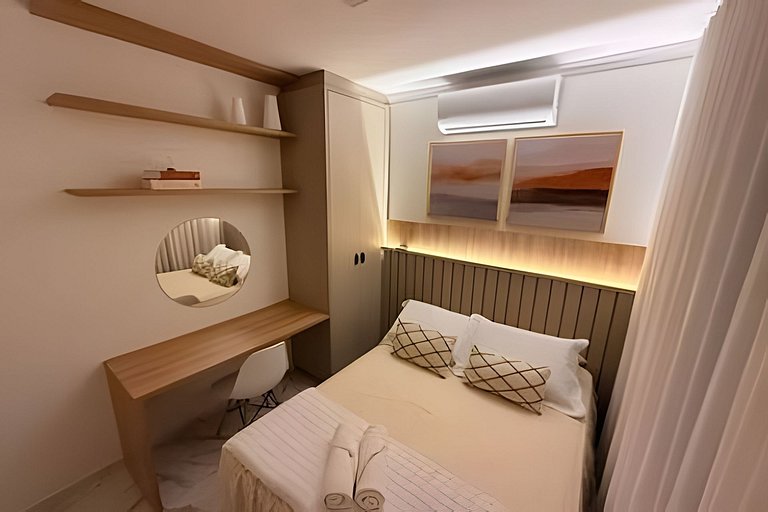 Crisalidas Elite, apto  luxo e com muito conforto