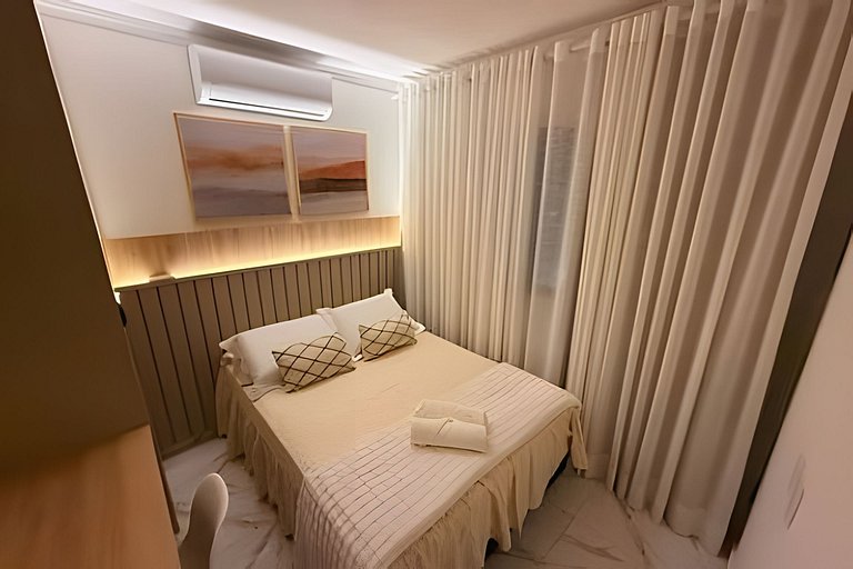 Crisalidas Elite, apto  luxo e com muito conforto