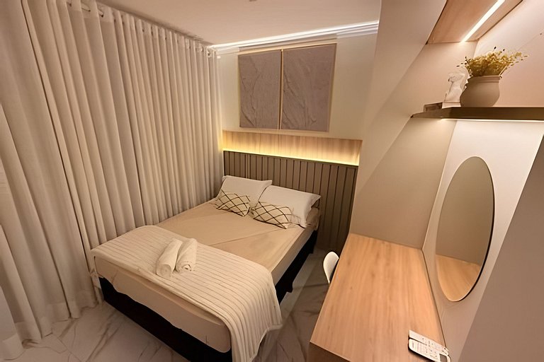 Crisalidas Elite, apto  luxo e com muito conforto