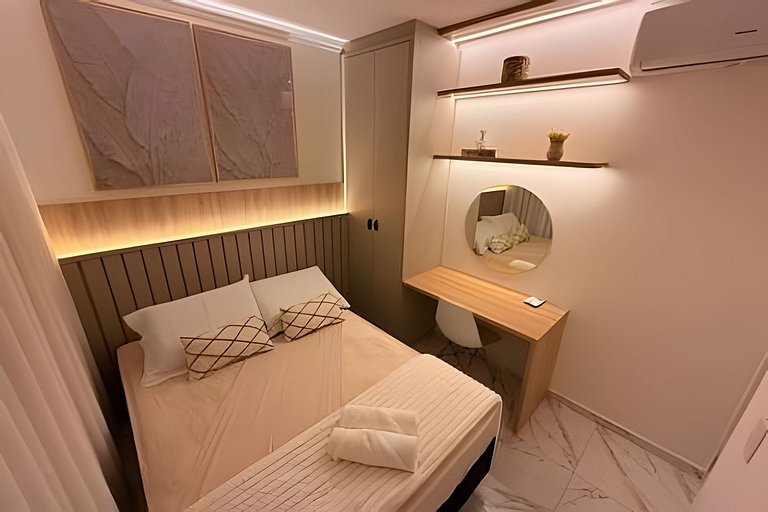 Crisalidas Elite, apto  luxo e com muito conforto