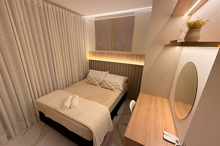 Crisalidas Elite, apto  luxo e com muito conforto