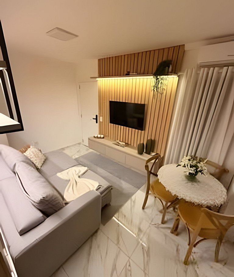 Crisalidas Elite, apto  luxo e com muito conforto