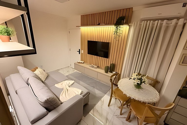 Crisalidas Elite, apto  luxo e com muito conforto
