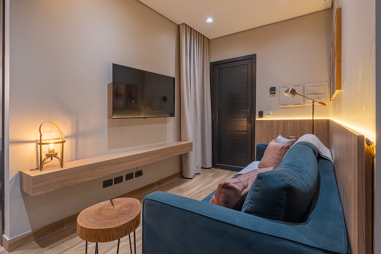 Apartamento design no centro · 02 quartos