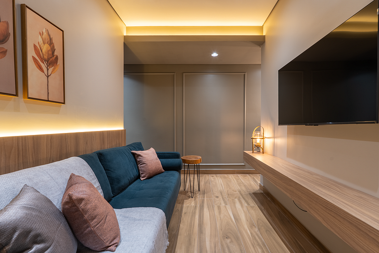 Apartamento design no centro · 02 quartos