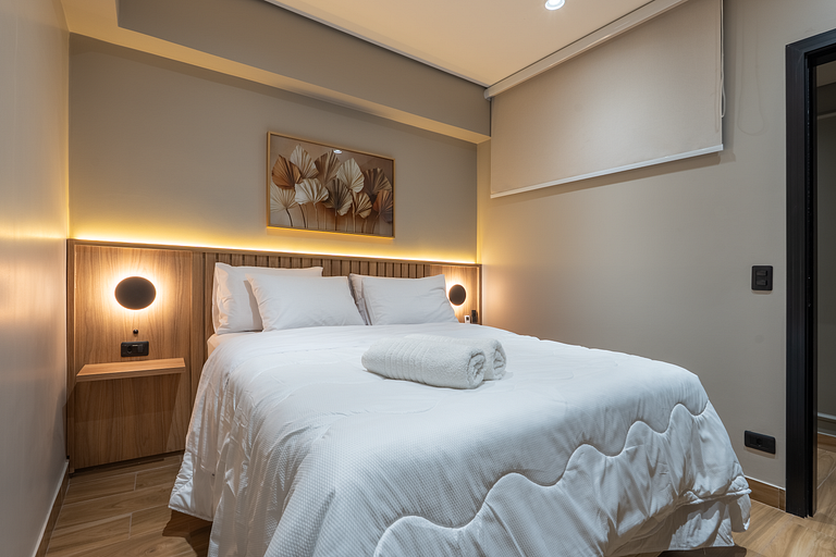 Apartamento design no centro · 02 quartos