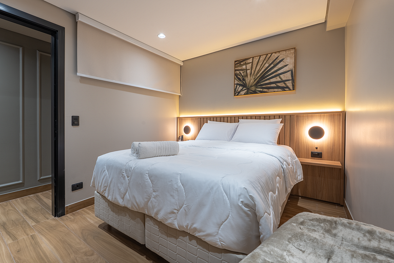 Apartamento design no centro · 02 quartos
