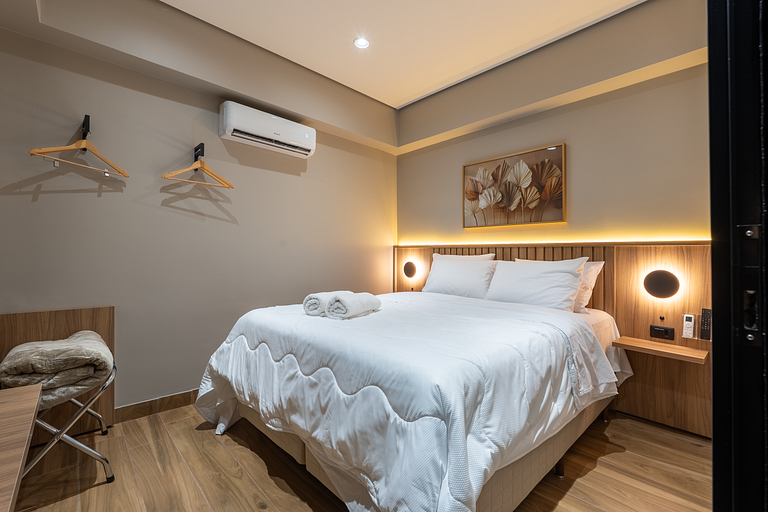 Apartamento design no centro · 02 quartos