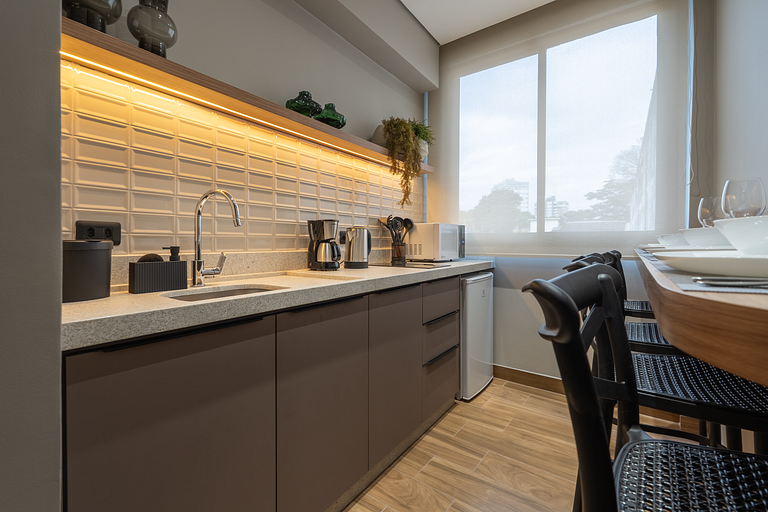 Apartamento design no centro · 02 quartos