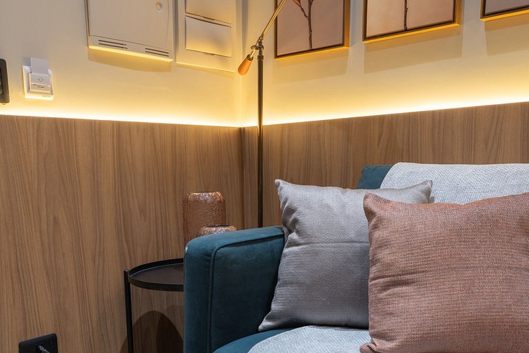 Apartamento design no centro · 02 quartos