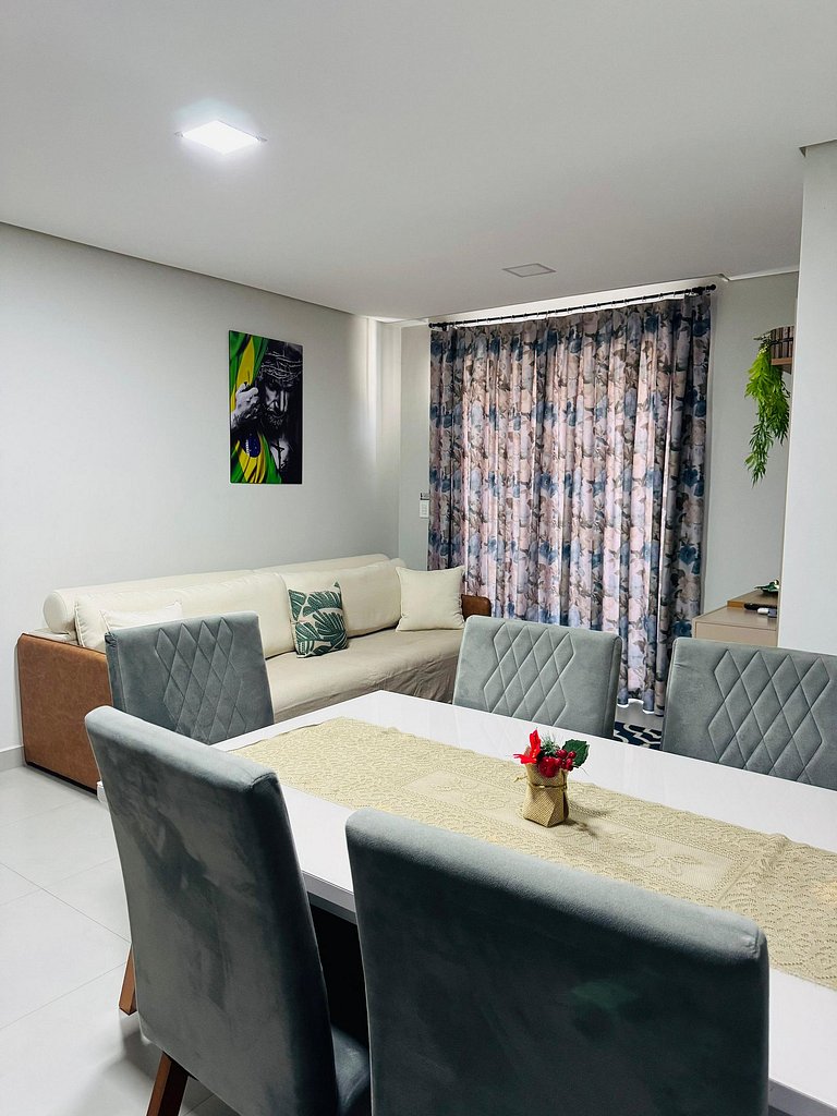 Apt Confortável em Foz - Churrasqueira